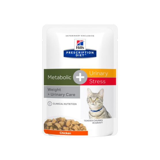 PD Feline Metabolic + Urinary Stress (bolsita) 12x85g
