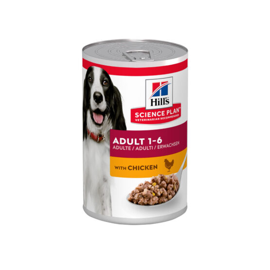 Science Plan Canine Adult Pollo (Lata) 12x370g