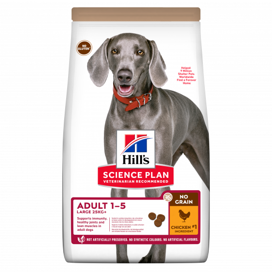 SP Canine Adult Large breed No Grain Pollo 14 Kg.
