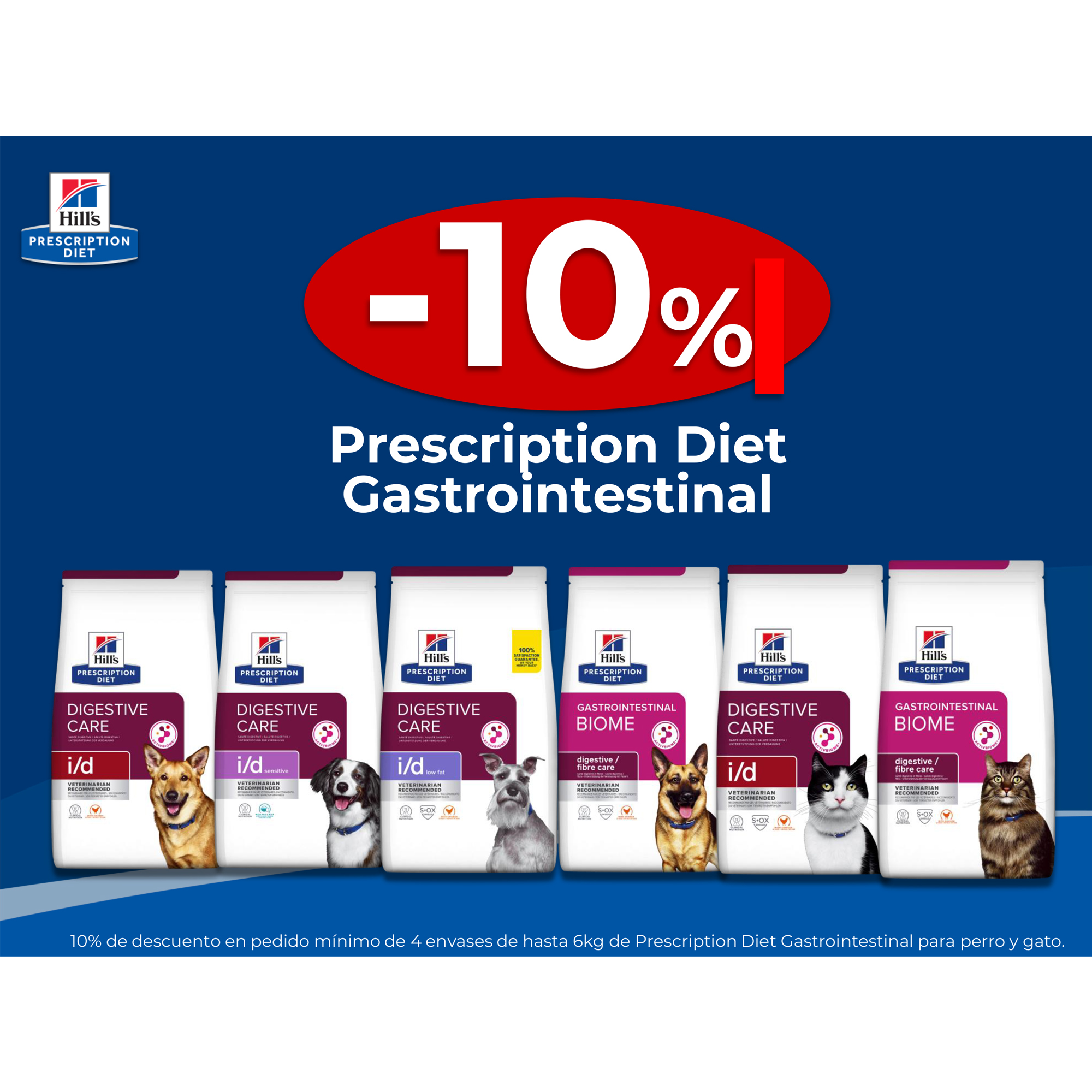 -10% Prescription Diet Gastrointestinal