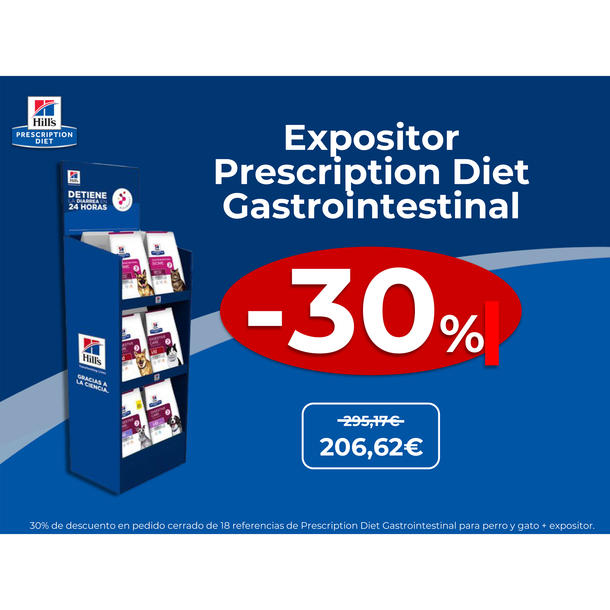 -30% Expositor Prescription Diet Gastrointestinal